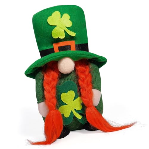 BAHJKASD Patricks Day Gnomes Plüschpuppen Figur Für Festival Decors Lepechaun Schwedische Elfen Gefüllt Figur Spielzeugverzierung BAHJKASD Patricks Day Gnomes Plüschpuppen Figur Für Festival Decors Lepechaun Schwedische Elfen Gefüllt Figur Spielzeugverzierung von BAHJKASD