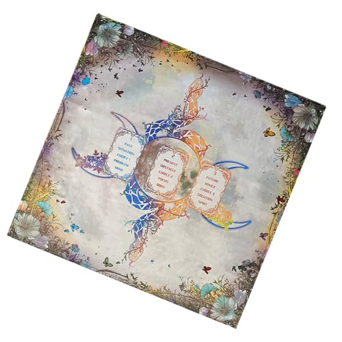 BAHJKASD Tarot Tischdecke Tuch Kartenlesung Astrologie Tischdecke Weissagungen Kartentuch Wandteppich Wanddekoration von BAHJKASD