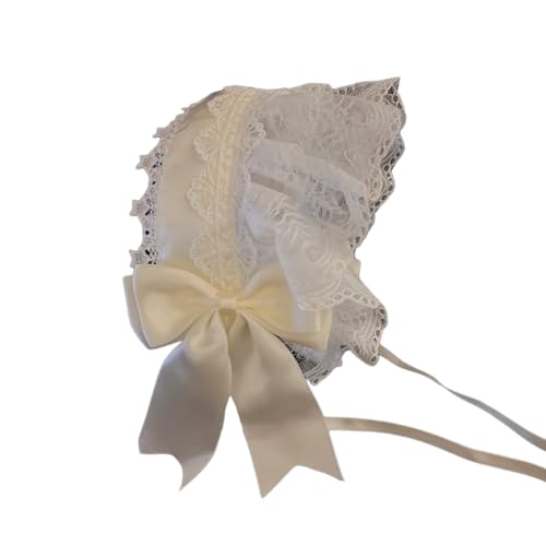 BAHJKASD Verstellbare Frauen Haarband Gekräuseltes Spitzen Und Bowknot Haarband Kopfstück Bequeme Stirnband Party Kostümzubehör BAHJKASD Verstellbare Frauen Haarband Gekräuseltes Spitzen Und Bowknot Haarband Kopfstück Bequeme Stirnband Party Kostümzubehör von BAHJKASD