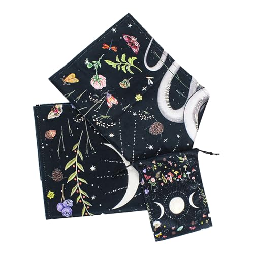 BAHJKASD Wahrsagungs Tischdecke Mit Kordelzug Mondphasen Astrologie Tarot Tischdecke Altäre Tuch Wahrsagerei Zubehör BAHJKASD Wahrsagungs Tischdecke Mit Kordelzug Mondphasen Astrologie Tarot Tischdecke Altäre Tuch Wahrsagerei Zubehör von BAHJKASD