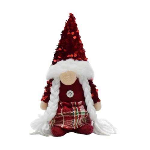 BAHJKASD Weihnachten Pailletten Hat Gnomes Plüschpuppen Schmücken Handgefertigtes Festival Zwergspielzeug Für Urlaub Mittelstücke Tabletop Dekore BAHJKASD Weihnachten Pailletten Hat Gnomes Plüschpuppen Schmücken Handgefertigtes Festival Zwergspielzeug Für Urlaub Mittelstücke Tabletop Dekore von BAHJKASD