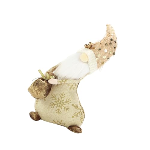 BAHJKASD Weihnachten Pailletten Schneeflocken Orament Santa Skandinavische Elfen Plüschpuppen Für Urlaubstisch Und Regaldekoration BAHJKASD Weihnachten Pailletten Schneeflocken Orament Santa Skandinavische Elfen Plüschpuppen Für Urlaubstisch Und Regaldekoration von BAHJKASD
