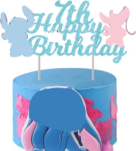 Kuchendekoration, Cartoon Kuchen Topper, Happy Birthday Cake Topper, Geburtstag Kuchen Deko, Cake Topper, Kuchen Deko Geburtstag, für Kinder Kuchendekoration (7) von BAIDZFU