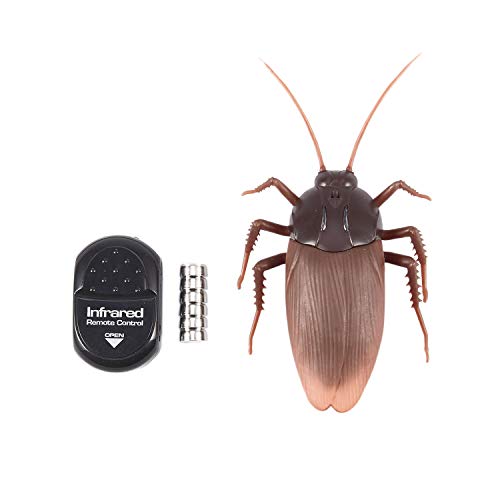 BAIGOO Top Infrarot-Fernbedienung, Ameisen/Kakerlaken/Spinnen, ferngesteuertes Spielzeug, Dunkelbraun von BAIGOO