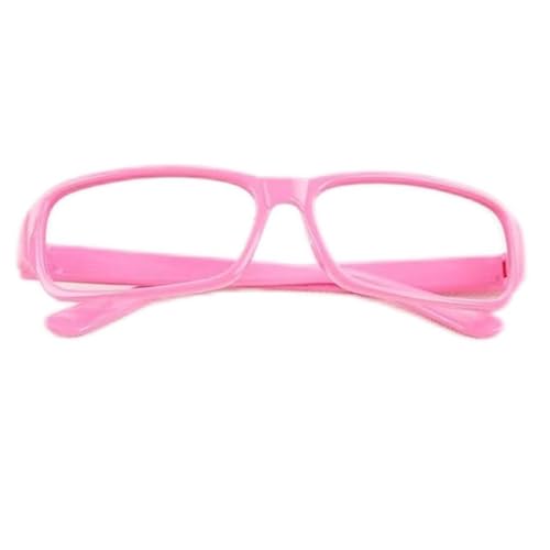 BAIRU Buntes Brillengestell, keine Linse, Subkulturen, Brille, Cosplay, Requisiten, lustige Brillen, bunt, keine Linse von BAIRU