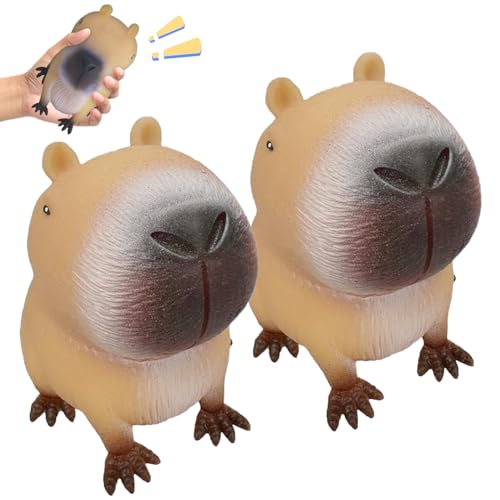 Capybara Squeeze Toys, 2 Stück Kapybara Squeeze Toy, Capybara Squishy Spielzeuge, Capybara Squishy Toys, Niedliches Capybara Zappelspielzeug, Kapybara Squeeze Spielzeug, Für Erwachsene Und Kinder Capybara Squeeze Toys, 2 Stück Kapybara Squeeze Toy, Capybara Squishy Spielzeuge, Capybara Squishy Toys, Niedliches Capybara Zappelspielzeug, Kapybara Squeeze Spielzeug, Für Erwachsene Und Kinder von BAISHUWU