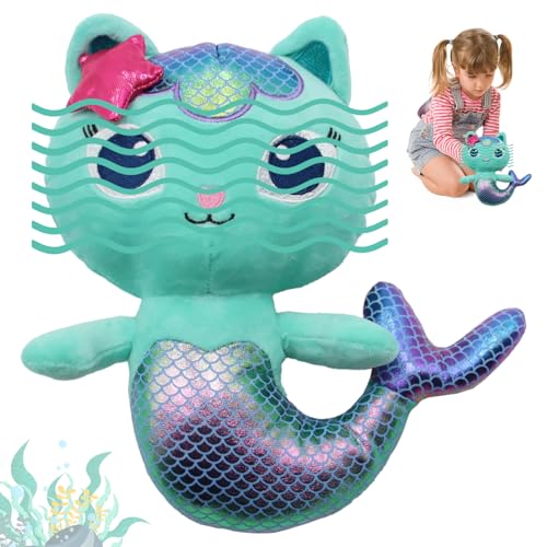 BAISHUWU Gabby‘s Schmusetier, Gabby‘s Kuscheltier, Gabby‘s Cartoon Plüschtier, Gabby‘s Meerjungfrau Plush, Gabby‘s Plüschtier Katze, Gabby's Dolhouse Plüsch, für Kinderpartygeschenke Zum Geburtstag von BAISHUWU