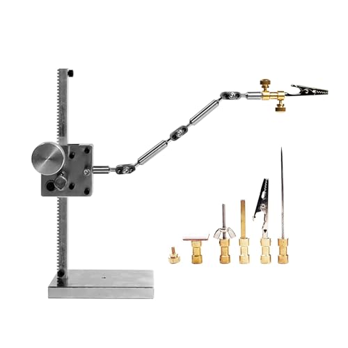 BAIYITONGDA DIY Stop-Motion-Armaturen-Kits, Stop-Motion-Animations-Winder-Rig-System, unterstützen die Bewegung Ihres Charakters, Edelstahl-Rig-Arm zum Halten von Lichtpuppen, 25 cm Armlänge von BAIYITONGDA