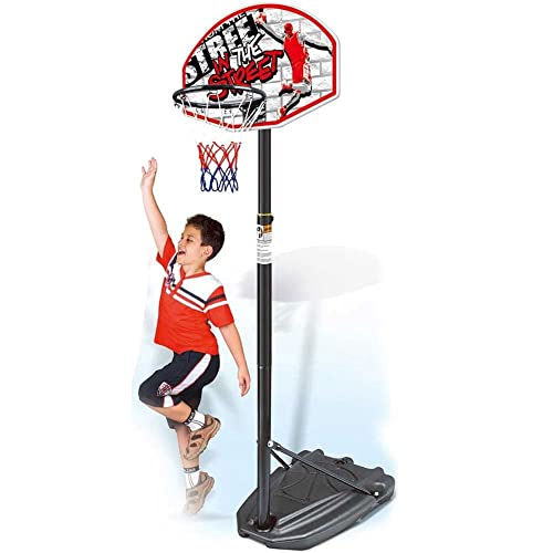 BAKAJI 20881R Basketballkorb für Kinder mit Verstellbarer Höhe bis 230 cm und befüllbarer Basis Playset Sport für den Außenbereich BAKAJI 20881R Basketballkorb für Kinder mit Verstellbarer Höhe bis 230 cm und befüllbarer Basis Playset Sport für den Außenbereich von BAKAJI