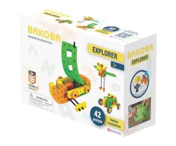 BAKOBA Explorer - 42 versatile pieces: A Lot of Possibilities.The Beginning of Explorer makes it easy to start your Exploration. BAKOBA Explorer - 42 versatile pieces: A Lot of Possibilities.The Beginning of Explorer makes it easy to start your Exploration. von BAKOBA