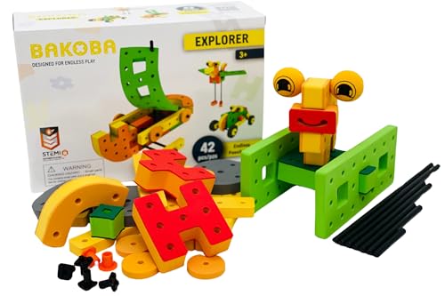 BAKOBA Explorer - 42 versatile pieces: A Lot of Possibilities.The Beginning of Explorer makes it easy to start your Exploration. von BAKOBA