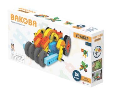 BAKOBA Voyager - 84 vielseitige Teile Erlebnis Voyager Macht es einfach, durch Fantasie eine Neue Welt zu erschaffen. von BAKOBA