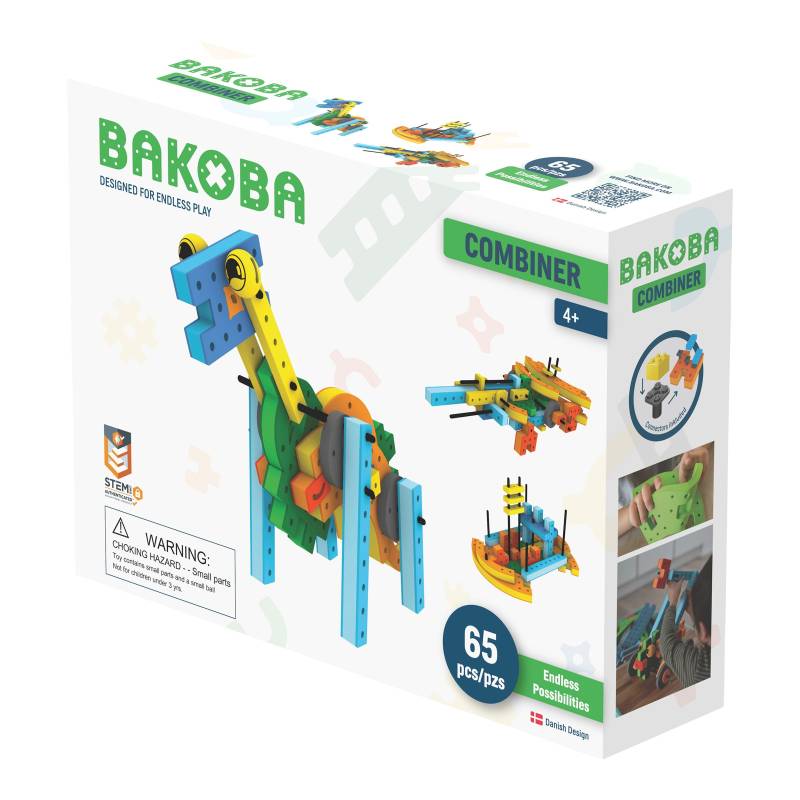 Bakoba Bau Set Combiner 65 Teile von BAKOBA