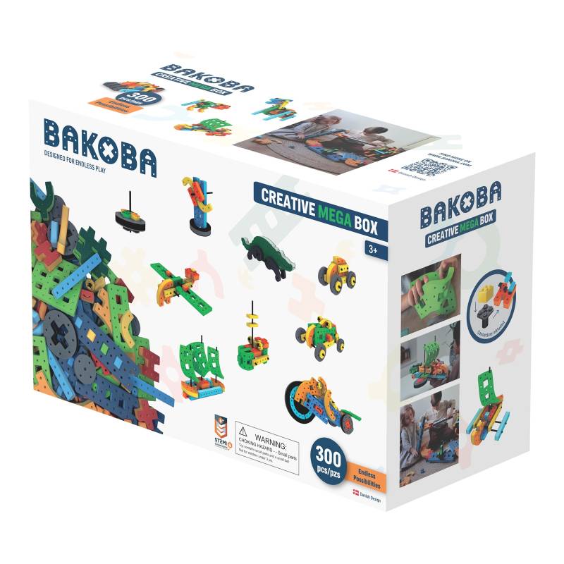 Bakoba Creative Mega Box 300 Teile von BAKOBA