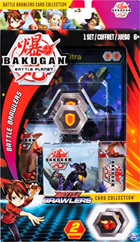 BAKUGAN Deluxe Battle Brawlers Kartensammlung mit Jumbo-Folie, Nillious Ultra-Karte, für Kinder ab 6 Jahren von BAKUGAN