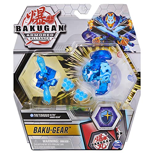 BAKUGAN Armoured Alliance Baku-Gear – Tretorous (Blau) – Tischspiel – ab 3 Jahren von BAKUGAN