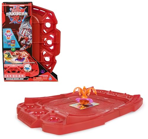 BAKUGAN Brawl Zone kompaktes Spielset mit Special Attack Dragonoid, individualisierbare Actionfigur, Sammelkarten, Kinderspielzeug für Jungen und Mädchen von BAKUGAN