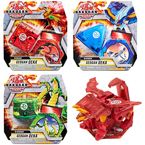 BAKUGAN 'Geogan Rising' Deka Jumbo Geogan 1er Pack, 10cm große Sammelfigur, unterschiedliche Varianten von BAKUGAN