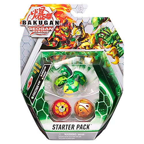 BAKUGAN Geogan Rising Starter Pack - Pincitaur Ultra und zwei Bakugans von BAKUGAN