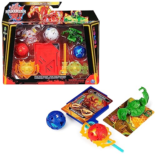 Bakugan 3.0 Battle Pack mit 5 Bällen, individuell zusammenstellbare Actionfiguren mit Charakterkarten zum Sammeln, unterschiedliche Varianten, für Kinder ab 6 Jahren von BAKUGAN