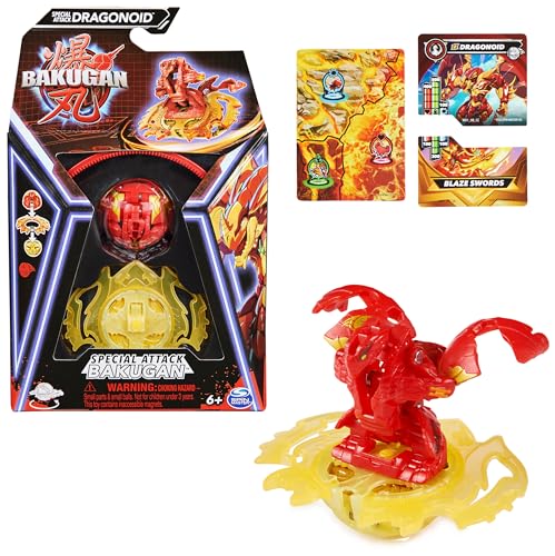 Bakugan 3.0 Special Attack 1er Pack, individuell zusammenstellbare Actionfigur mit Charakterkarte zum Sammeln, unterschiedliche Varianten, für Kinder ab 6 Jahren von Bakugan