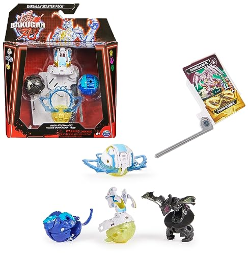 Bakugan 3.0 Starter Pack mit 3 Bällen, individuell zusammenstellbare Actionfiguren mit Charakterkarte zum Sammeln, unterschiedliche Varianten, für Kinder ab 6 Jahren von BAKUGAN