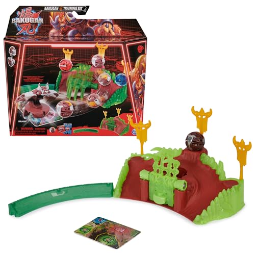 BAKUGAN Training Set mit Bruiser, Mammal Clan-Motiv, individualisierbare Actionfigur, Sammelkarten und Spielset, Kinderspielzeug für Jungen und Mädchen BAKUGAN Training Set mit Bruiser, Mammal Clan-Motiv, individualisierbare Actionfigur, Sammelkarten und Spielset, Kinderspielzeug für Jungen und Mädchen von BAKUGAN