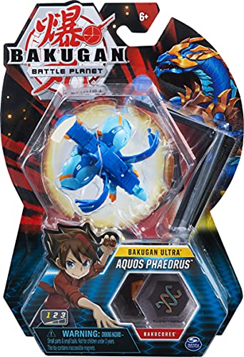 BAKUGAN Ultra 1 Pack 3 Inch Figure Aquos Phaedrus von BAKUGAN