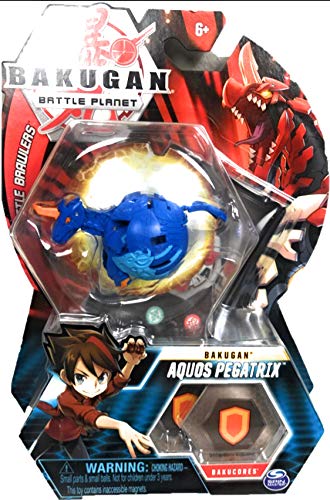 Bakugan, Aquos Pegatrix, 5,1 cm hoch, Sammlerstück, transformierende Kreatur, ab 6 Jahren Bakugan, Aquos Pegatrix, 5,1 cm hoch, Sammlerstück, transformierende Kreatur, ab 6 Jahren von BAKUGAN