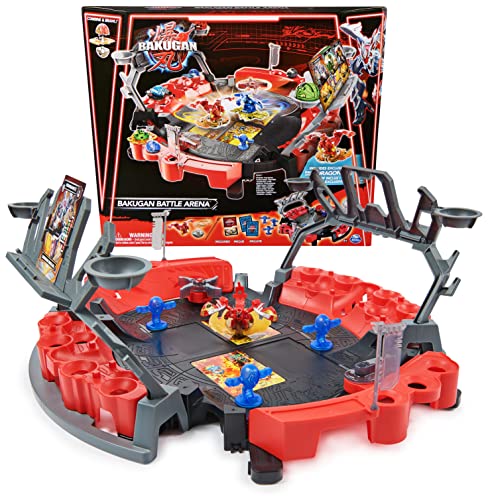 Bakugan 3.0 Battle Arena mit Special Attack Dragonoid, Spielfeld mit individuell zusammenstellbarer Actionfigur und Sammelkarten, für Kinder ab 6 Jahren Bakugan 3.0 Battle Arena mit Special Attack Dragonoid, Spielfeld mit individuell zusammenstellbarer Actionfigur und Sammelkarten, für Kinder ab 6 Jahren von BAKUGAN