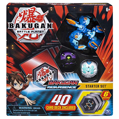 Bakugan Battle Brawlers Starter Set Mit Transforming Creatures, Aquos Pyravian, Für Kinder Ab 6 Jahren von BAKUGAN
