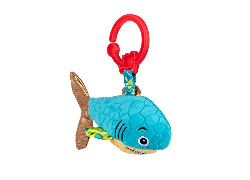 Balibazoo 80140 Winbell Shark, Clip & Go Spielzeug für Babys, sensorisches Spielzeug, sicheres Plüschtier, Babyfreund, Anhänger für Babyautositz oder Kinderwagen, sicheres Spielzeug Ab 0+ Monate Balibazoo 80140 Winbell Shark, Clip & Go Spielzeug für Babys, sensorisches Spielzeug, sicheres Plüschtier, Babyfreund, Anhänger für Babyautositz oder Kinderwagen, sicheres Spielzeug Ab 0+ Monate von BALIBAZOO