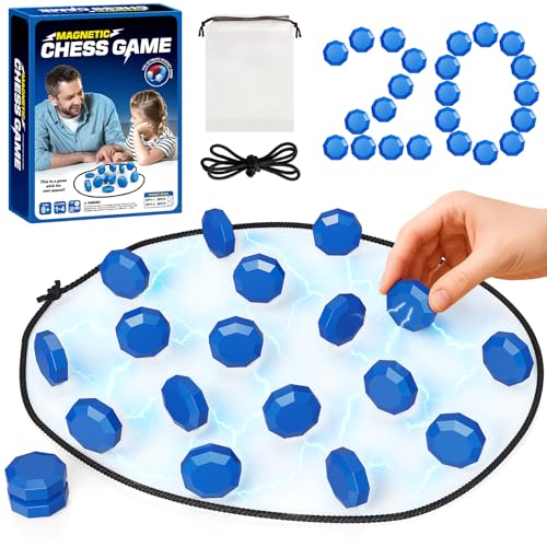 BALIWELL Magnetspiel, Magnetisches Schachspiel, Magnetspiele für den Familien-Spieleabend, tragbare Strategiespiele, lustiges 2-Personen-Spiel für Erwachsene und Kinder BALIWELL Magnetspiel, Magnetisches Schachspiel, Magnetspiele für den Familien-Spieleabend, tragbare Strategiespiele, lustiges 2-Personen-Spiel für Erwachsene und Kinder von BALIWELL