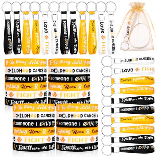 Silikon-Armbänder für Kindheitskrebs-Bewusstsein für Kinder, Schlüsselanhänger, Geschenk, goldgelbes Band, Knochenkrebs, Bewusstseinsunterstützung für öffentliche Wohltätigkeitsorganisationen Silikon-Armbänder für Kindheitskrebs-Bewusstsein für Kinder, Schlüsselanhänger, Geschenk, goldgelbes Band, Knochenkrebs, Bewusstseinsunterstützung für öffentliche Wohltätigkeitsorganisationen von BANBAN