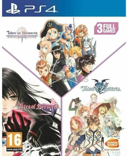 BANDAI NAMCO Entertainment 225644 Tales of Vesperia + Tales of Berseria + Tales of Zestiria Compilation, Schwarz von BANDAI NAMCO Entertainment