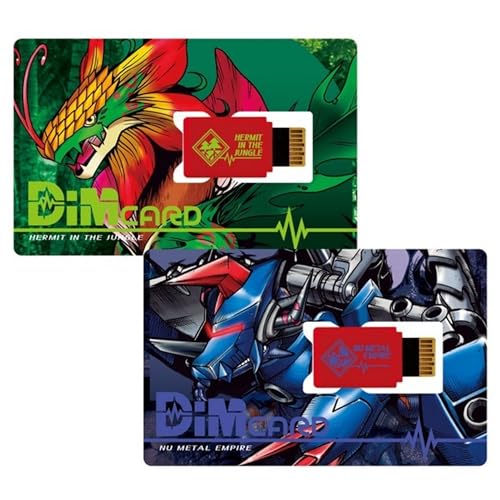 Bandai Vital Armband Digital Monster Dim Card Vol.3 Hermit in The Jungle & NU Metal Empire von BANDAI NAMCO Entertainment
