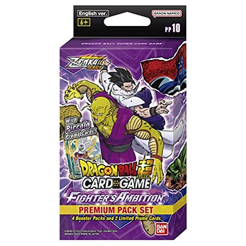 Dragon Ball Super TCG: ZENKAI Series 02 Fighter's Ambition Premium Pack Set [PP10].. von BANDAI NAMCO Entertainment Germany