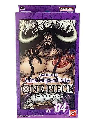ONE Piece TCG: Animal Kingdom Pirates Starter Deck [ST-04] von Bandai Namco Entertainment