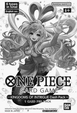 One Piece TCG: Kingdoms of Intrigue Booster Dash Pack von BANDAI NAMCO Entertainment