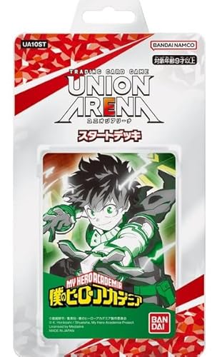 BANDAI NAMCO Entertainment Germany - My Hero Academia TCG - Union Arena Starter Deck (UA10ST) - 6er-Pack-Box - Sammelkartenspiel-Deck von BANDAI NAMCO Entertainment