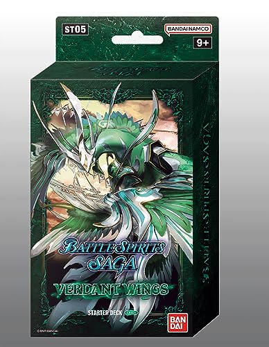 Battle Spirits Saga: Starter Deck [ST05] Verdant Wings | Trading Card Game | Ages 6+ | 2 Players | 20-30 Minutes Playing Time von BANDAI NAMCO Entertainment