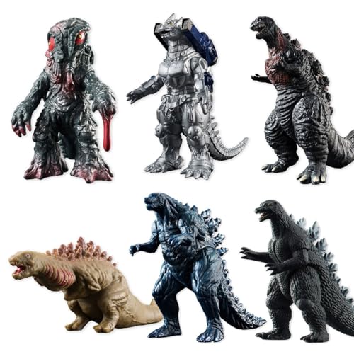 BANDAI NAMCO Godzilla Shokugan Collection BNB aus weichem Vinyl, 10,2 cm, 10 Stück BANDAI NAMCO Godzilla Shokugan Collection BNB aus weichem Vinyl, 10,2 cm, 10 Stück von BANDAI NAMCO
