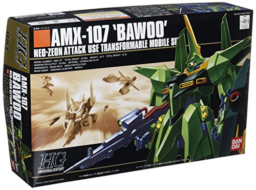 AMX-107 Bawoo Production Type (HGUC) (Gundam Model Kits) 1/144 von BANDAI SPIRITS