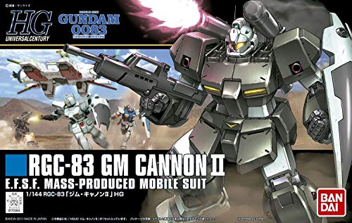 BANDAI Hobby HGUC 1/144#125 Gm Cannon II Mobile Suit Gundam:0083 Stardust Memory Modellbausatz BANDAI Hobby HGUC 1/144#125 Gm Cannon II Mobile Suit Gundam:0083 Stardust Memory Modellbausatz von BANDAI SPIRITS