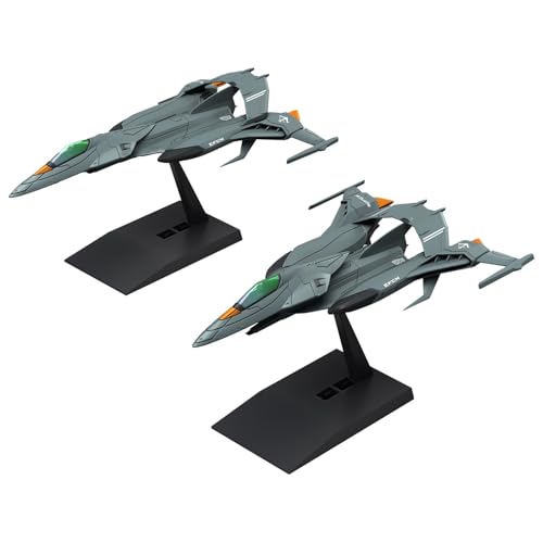 BANDAI Hobby Mecha Colle DX BE Forever Yamato: Rebel 3199 - Type 5 Experimental Space Heavy Strike Fighter Cosmo Python Set von BANDAI SPIRITS