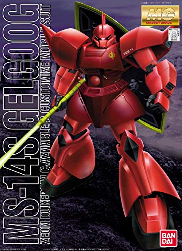 BANDAI MG 1/100 MS-14S Char Aznable Gelgoog (Mobile Suit Gundam) (Japan Import) von BANDAI SPIRITS
