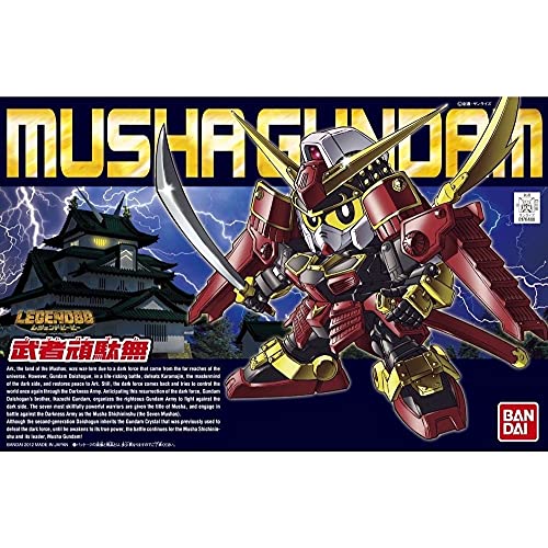 BANDAI SPIRITS Modellbaukit, Gundam - BB373 LEGENDBB MUSHA GUNDAM, Plastikteile zum Zusammenbauen, Anleitung, Werkzeug, Teen, 200 mm x 310 mm x 60 mm, Anime, TOYS_AND_GAMES BANDAI SPIRITS Modellbaukit, Gundam - BB373 LEGENDBB MUSHA GUNDAM, Plastikteile zum Zusammenbauen, Anleitung, Werkzeug, Teen, 200 mm x 310 mm x 60 mm, Anime, TOYS_AND_GAMES von BANDAI SPIRITS