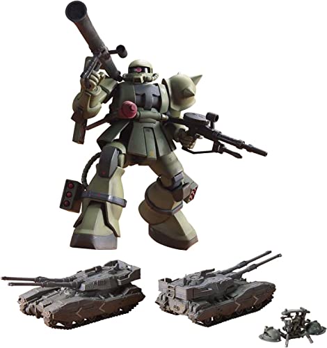 BANDAI SPIRITS 157732 MS-06 Zaku The Ground War Set, Bandai UCHG Falke Modellbausatz, Mehrfarbig, S BANDAI SPIRITS 157732 MS-06 Zaku The Ground War Set, Bandai UCHG Falke Modellbausatz, Mehrfarbig, S von BANDAI SPIRITS