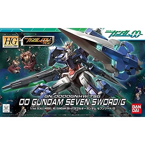 BANDAI SPIRITS – HG 1/44 OO Gundam Seven Sword/G – Modellbaukit – 13 cm von BANDAI SPIRITS