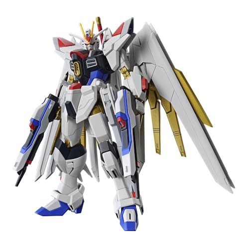 BANDAI SPIRITS HG Mobile Suit Gundam Seed Freedom Mighty Strike Freedom Gundam Maßstab 1:144, farbcodiertes Kunststoffmodell BANDAI SPIRITS HG Mobile Suit Gundam Seed Freedom Mighty Strike Freedom Gundam Maßstab 1:144, farbcodiertes Kunststoffmodell von BANDAI SPIRITS